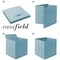 Casafield Set of 6 Collapsible Fabric Cube Storage Bins - Foldable Cloth Baskets for Shelves, Cubby Organizers & More